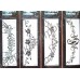 Временные татуировки в ассортименте Waterproof body tattoo stickers